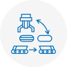 Workpiece flipping and station transfer module