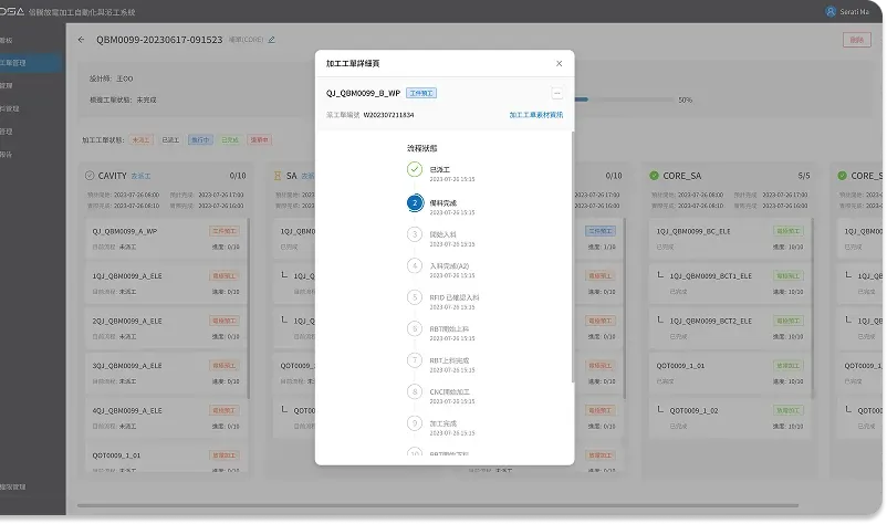 Intelligent Scheduling & NC Program Dispatch